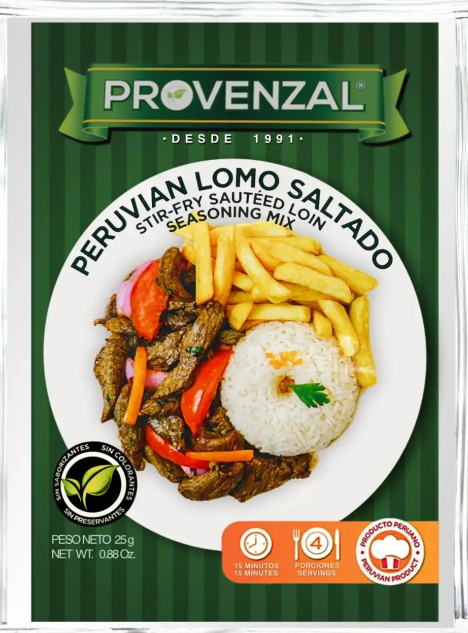 Lomo saltado Provenzal 25gr