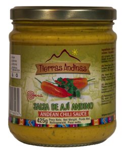 Salsa de aji andino Tierras Andinas 425gr