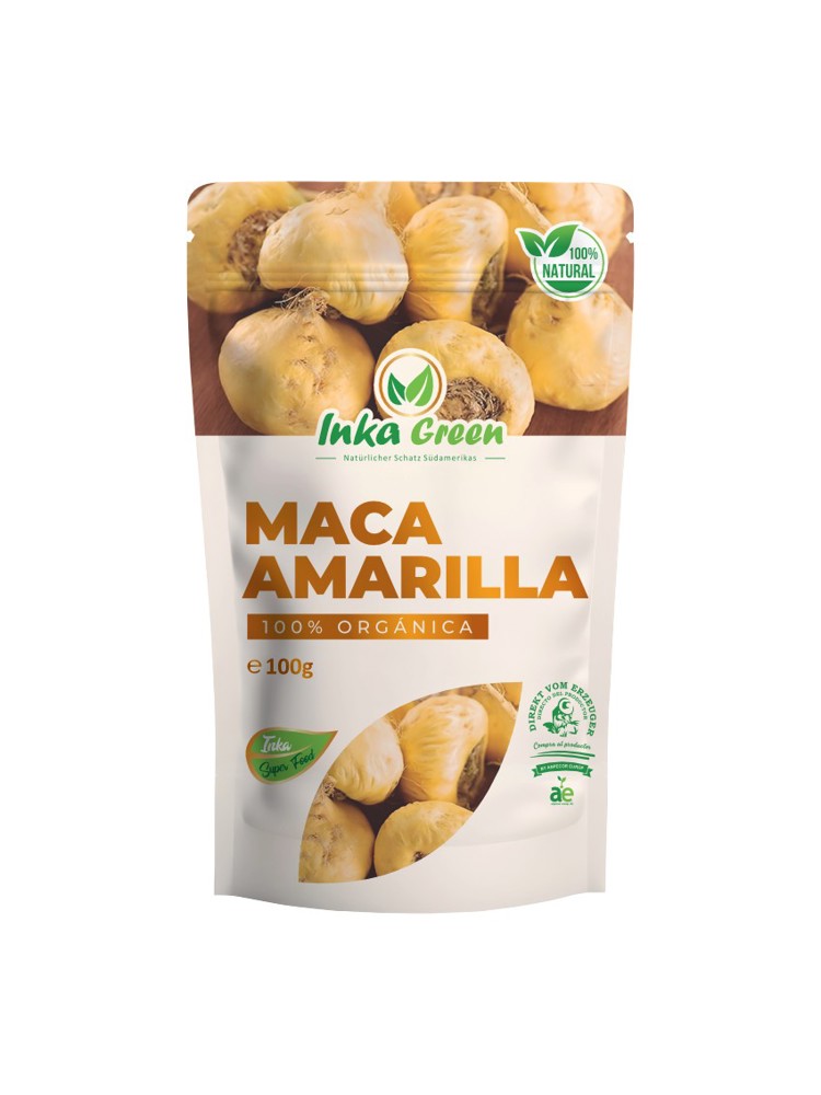 Harina Maca Amarilla Inka Green 100gr